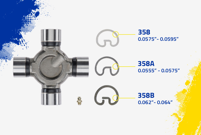U joint part numbers store